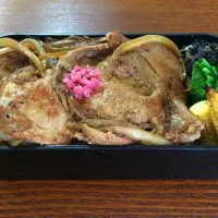 Snapdishの料理写真:6/16 夫のお弁当です|なかさん