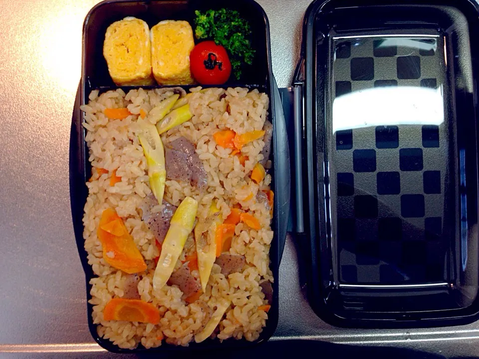 筍ご飯弁当|ゆりえさん