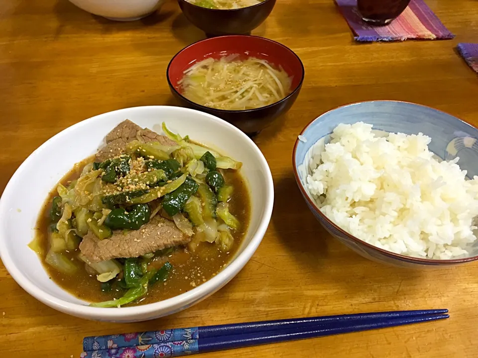 焼肉定食風(^O^)／|すかラインさん