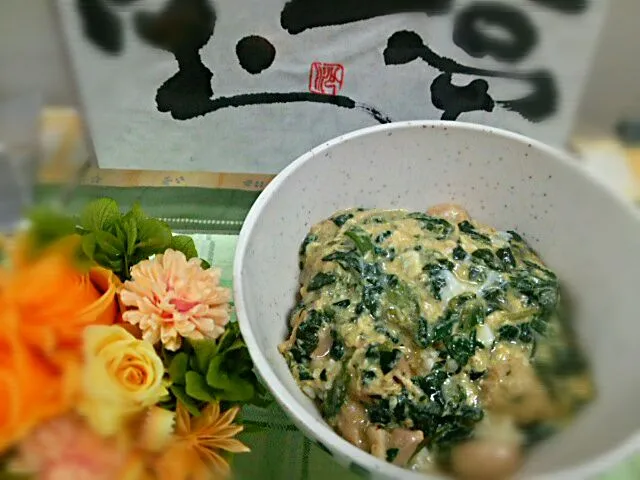 ガリバタ親子丼|よっしー(=^ェ^=)さん