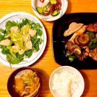 Snapdishの料理写真:豚のソテー野菜ソース|Yuu Kojimaさん