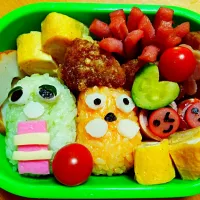 Snapdishの料理写真:ガチャピン&ムック♪|Namiさん