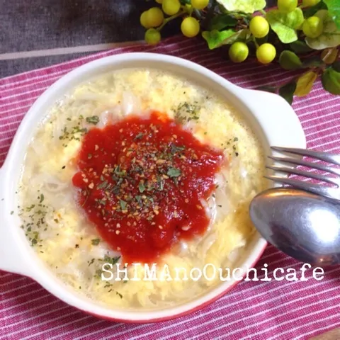 『知ってる？ふし麺！トマトと卵のイタリアン煮麺』 #SHIMAのオウチカフェ|SHIMAさん