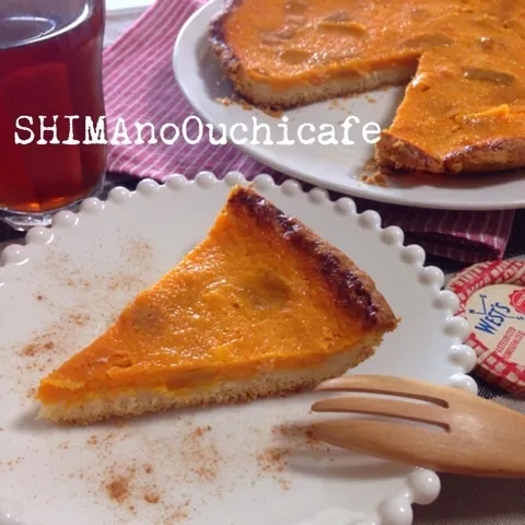 『ハロウィンに！ホットケーキミックスで簡単タルト生地！カボチャのタルト』 #SHIMAのオウチカフェ|SHIMAさん