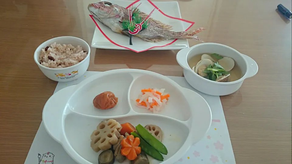 Snapdishの料理写真:お食い初め|とったんさん