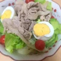 Snapdishの料理写真:サラダうどん|yurichocoさん