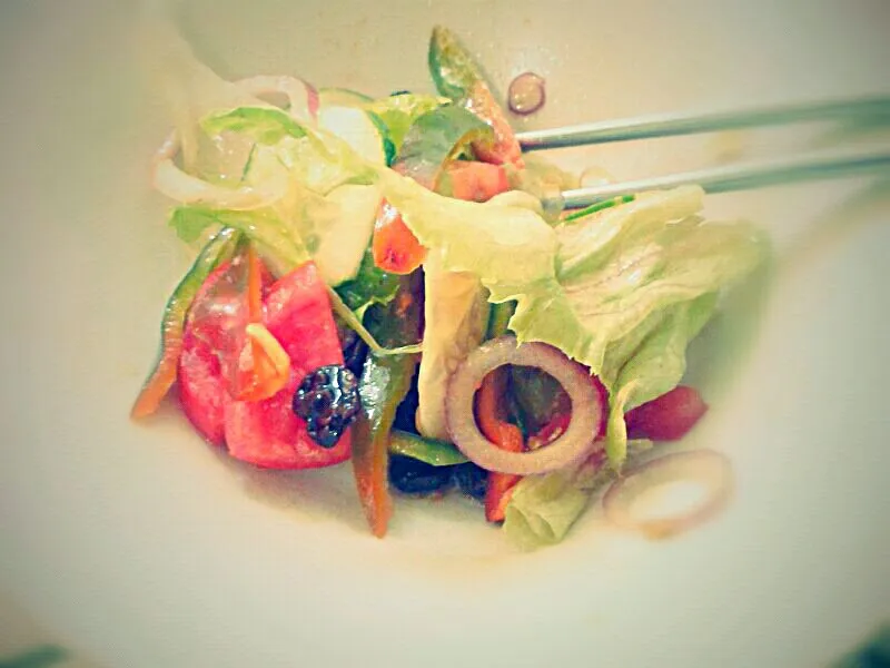 vegetable salad in herb viniagrette|hungry_picassoさん