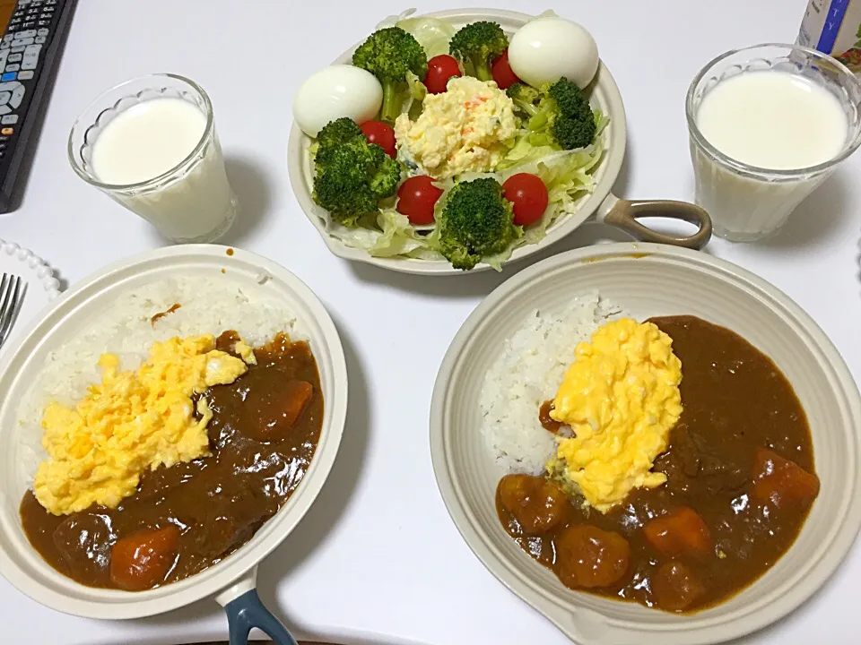 オムカレー|おかもさん
