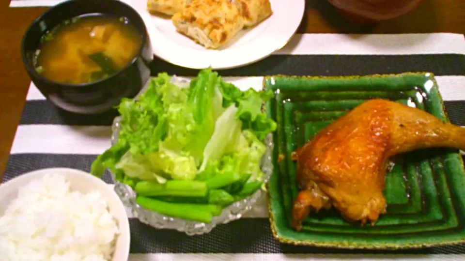 鶏のもも焼き|愛ペガさん