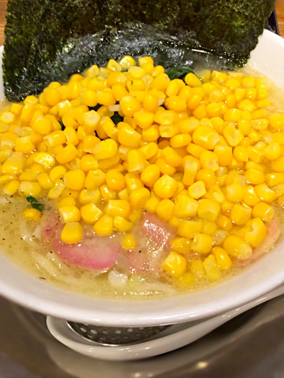 湘南乃風RED RICEさん推しの花月嵐 ラーメン街道一番星 湘南潮味 コーントッピング|yamaさん