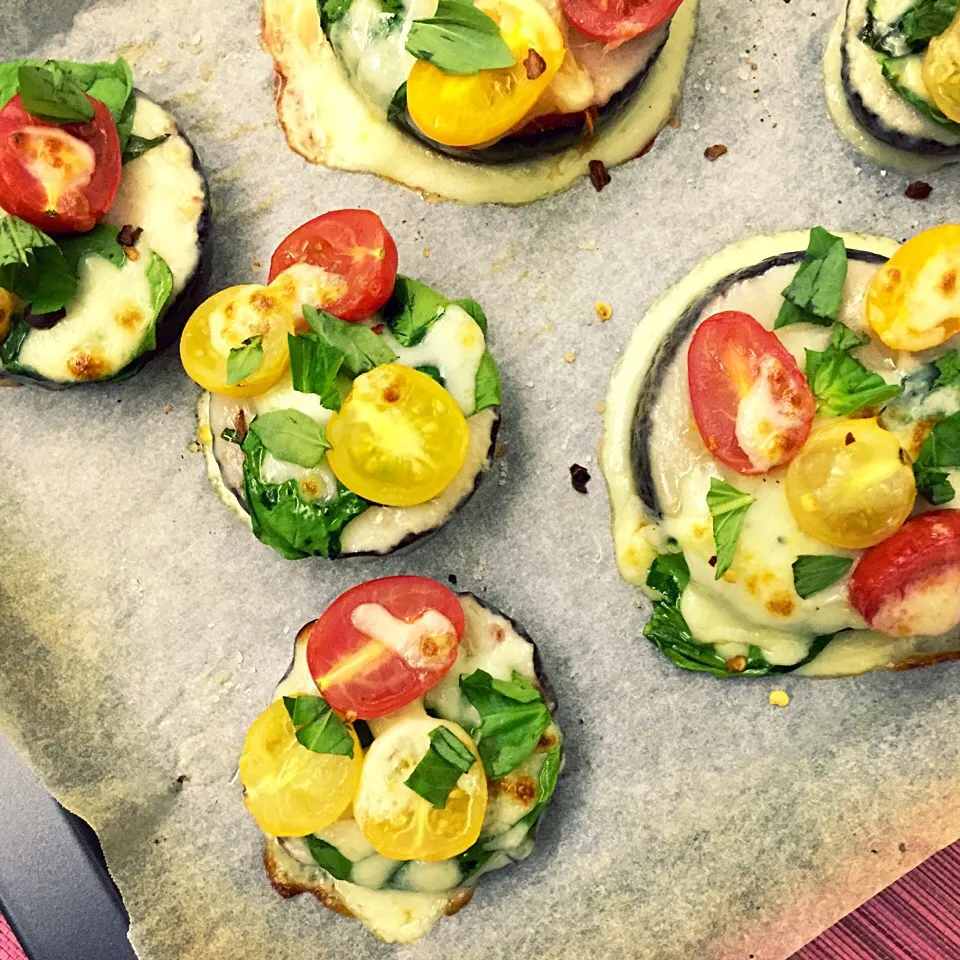 Eggplant Pizzas|Prisca Erさん