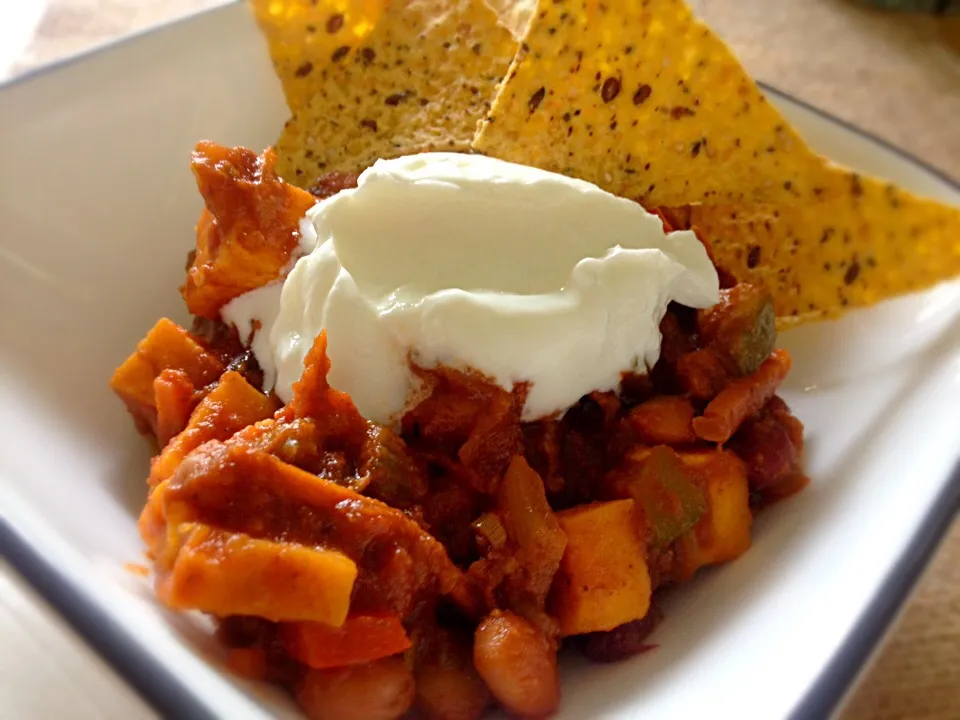 Vegetarian chili|Nichole Doolingさん