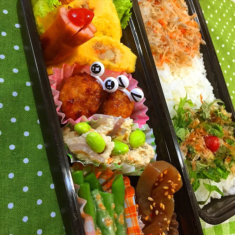 Snapdishの料理写真:お弁当〜🍙|まんぞーさん