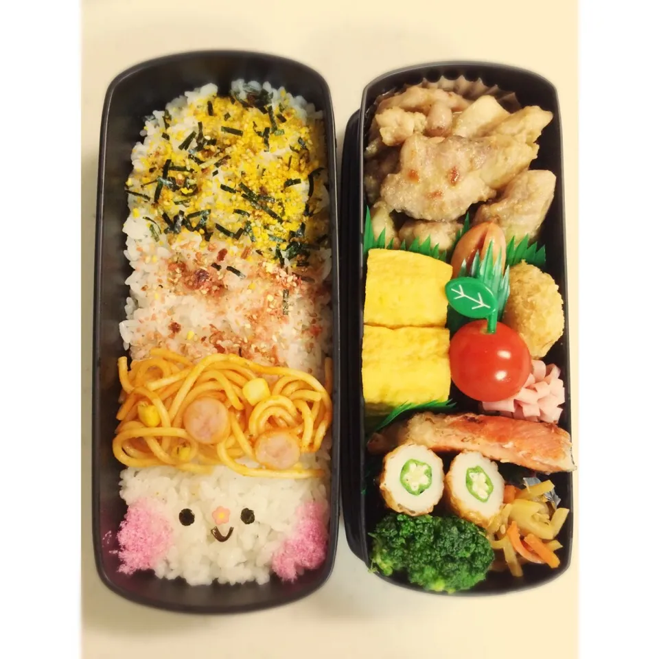 Snapdishの料理写真:旦那さんのお弁当|ゆ◎◯◎☆さん