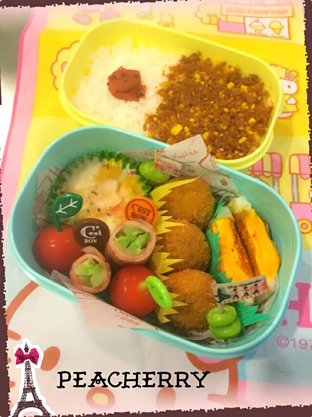 長女☆高校生弁当😊41日目|☆ぴ〜ちゃん☆さん