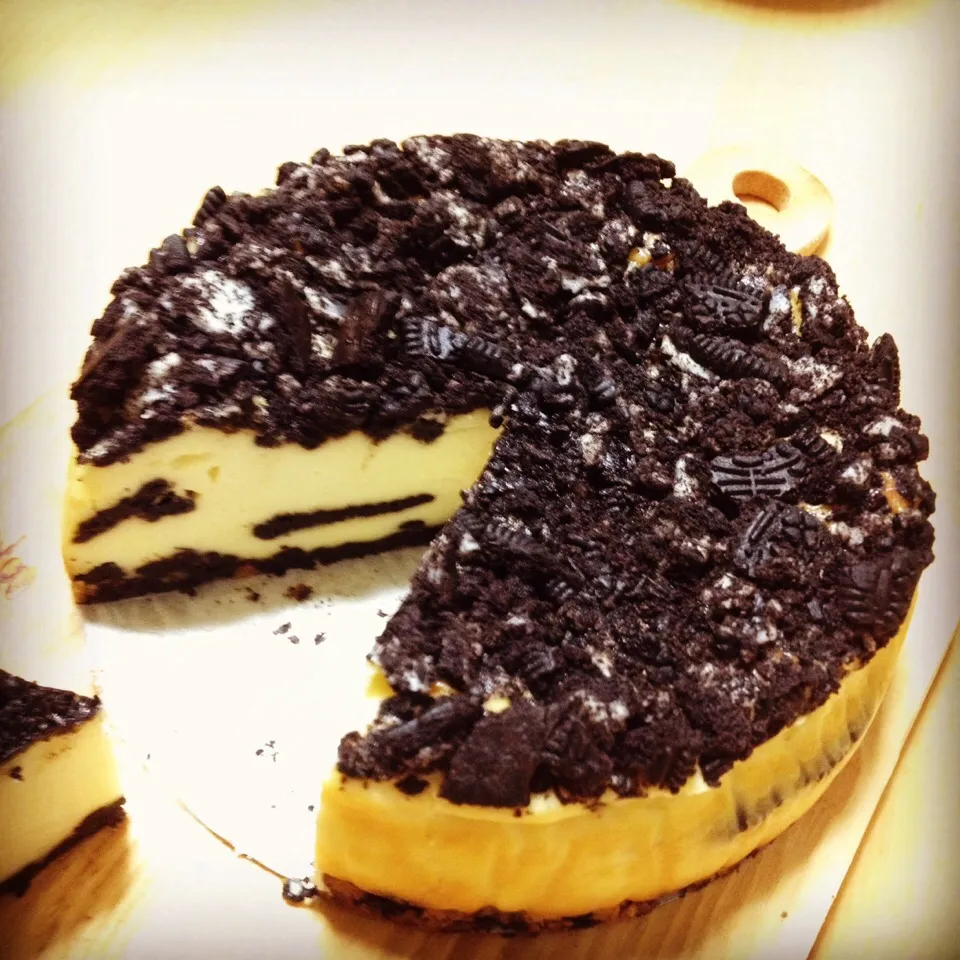 Snapdishの料理写真:ToMo_88さんの料理 OREO Cheese Cake♬|ToMo_88さん