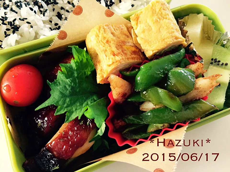高校生息子弁当|Hazukiさん