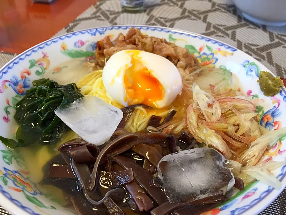 Snapdishの料理写真:冷やし塩ラーメン|Yoshito  Kobayashiさん