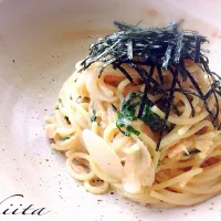 自家製大葉とツナのパスタ|ちぃたさん