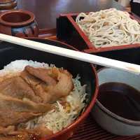 ミニしょうが焼き丼セット|hamさん