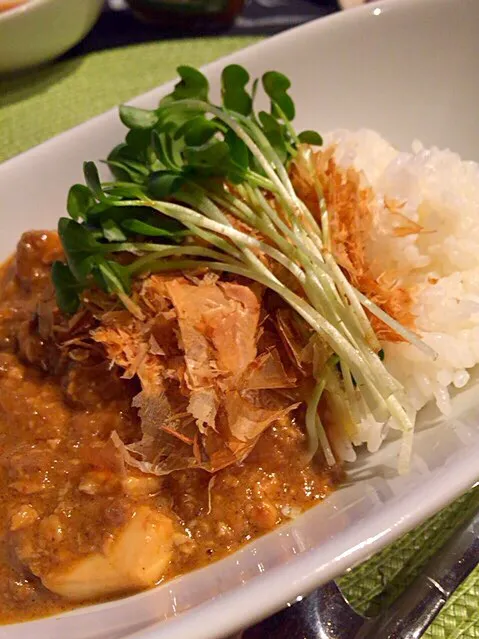 Snapdishの料理写真:なすび亭のまかないカレーナンデス☆|keikoさん