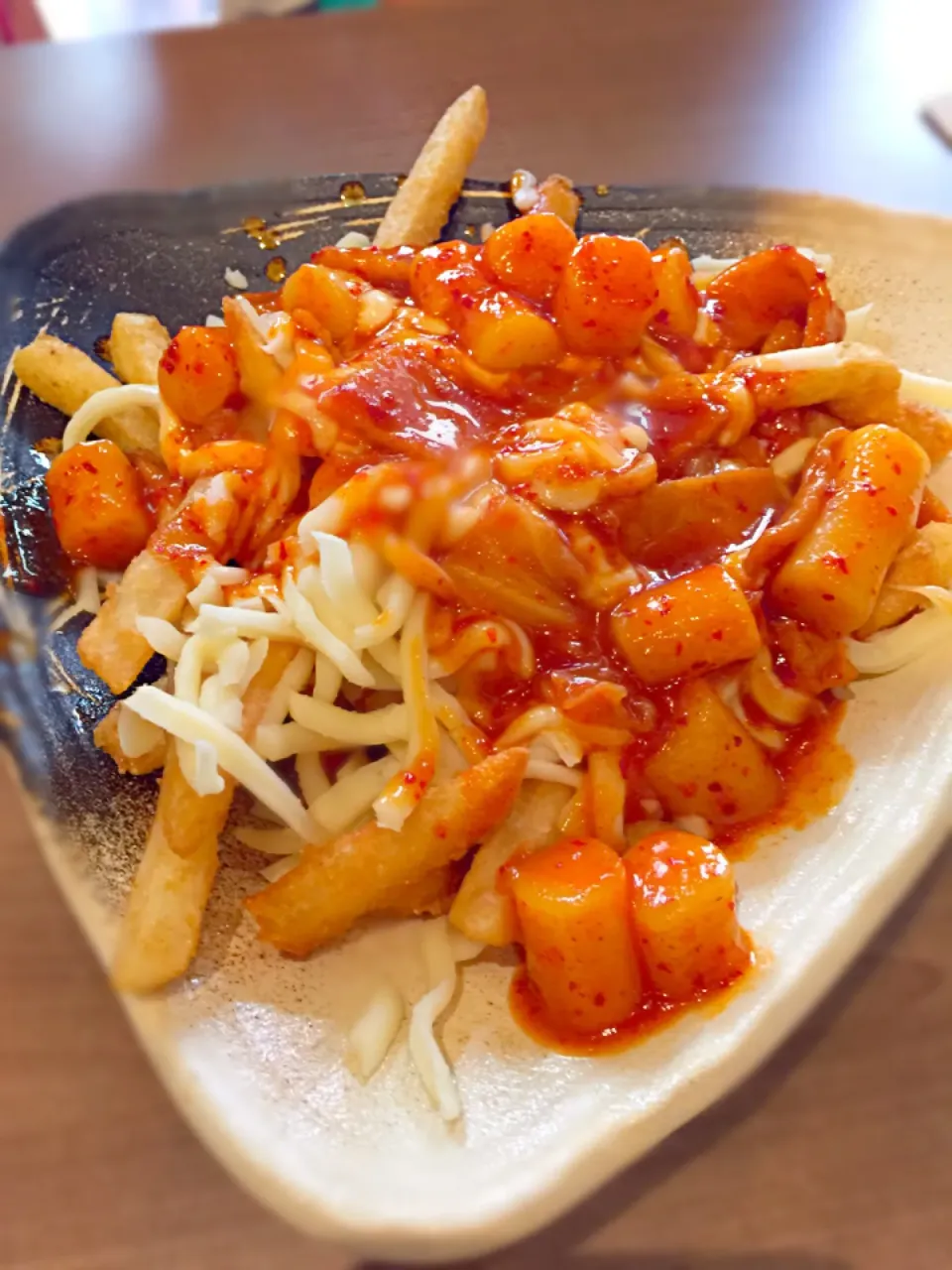 Poutine with korean rice cake|prinSjさん