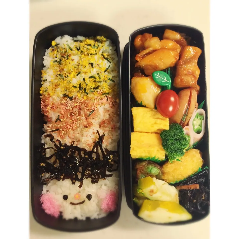 Snapdishの料理写真:旦那さんのお弁当|ゆ◎◯◎☆さん