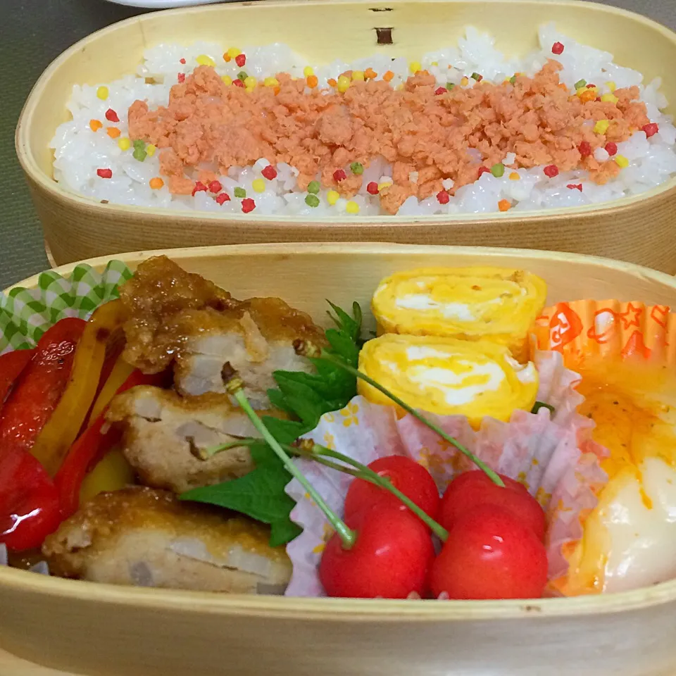 Snapdishの料理写真:0618JCお弁当|comomixさん