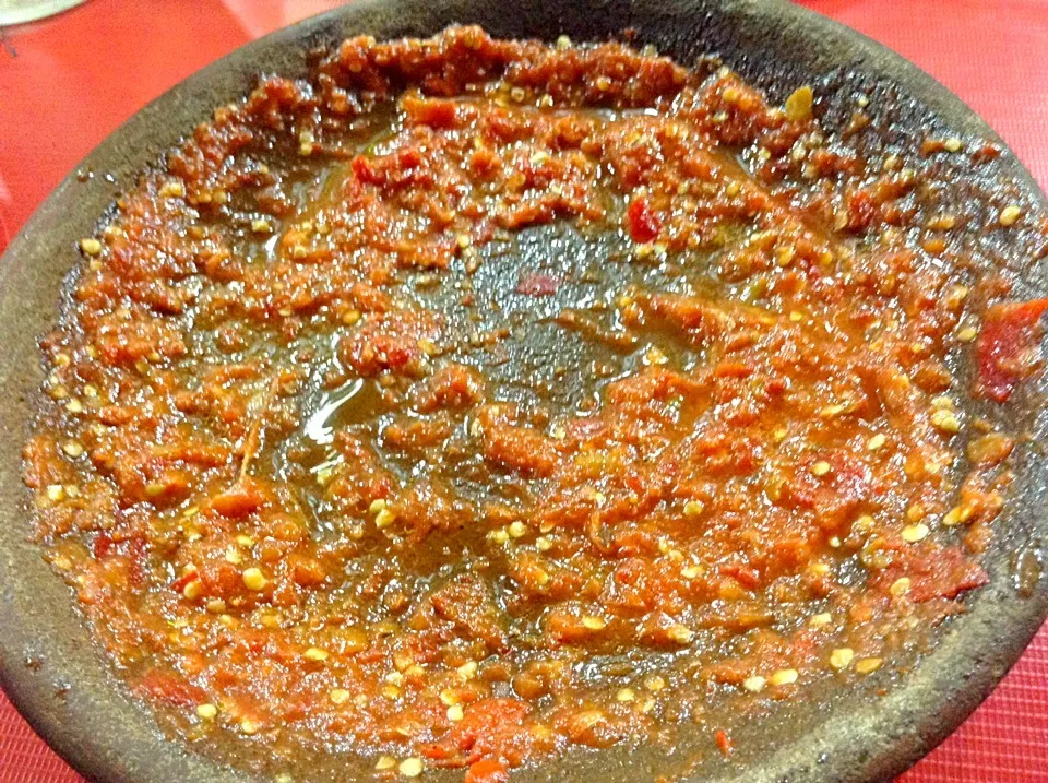 Sambel Trasi|Bambang Budiono Tjioさん