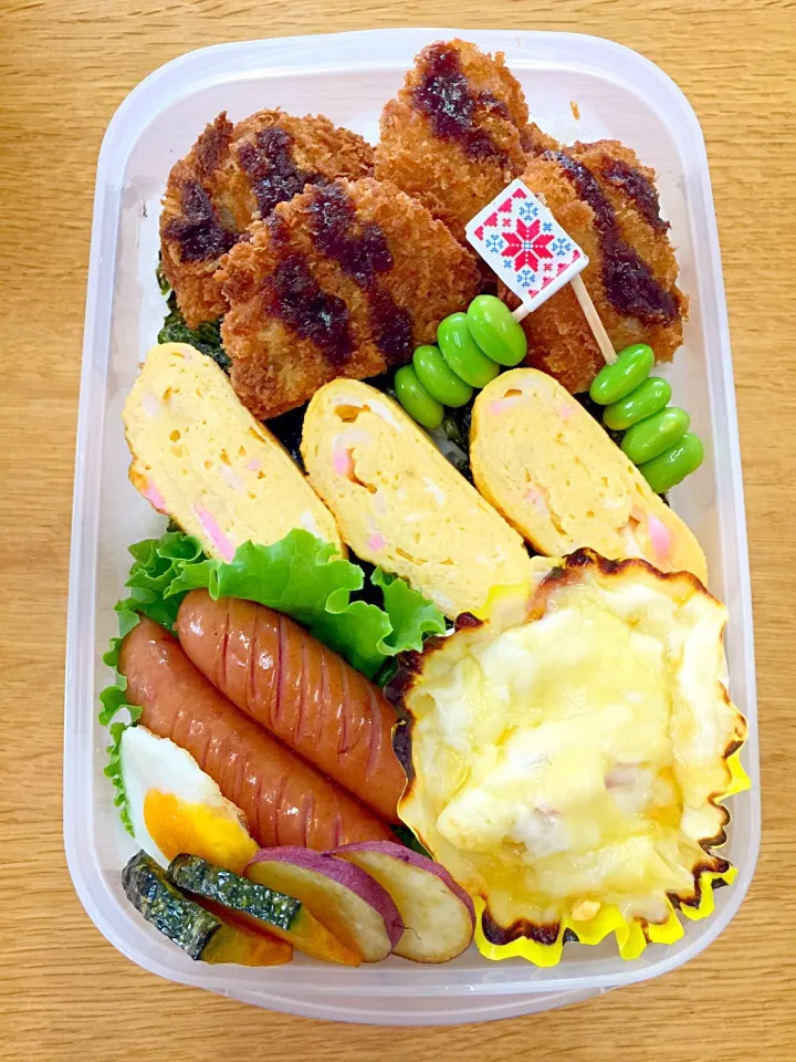 高1アメフト息子弁当|misaさん