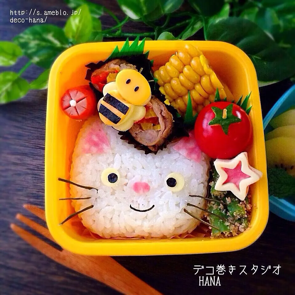 『ノンタンおにぎり』の子ども弁当|さとみ (satomi_foodart)さん