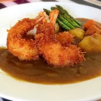 Snapdishの料理写真:Ebi curry|inkainoviaさん