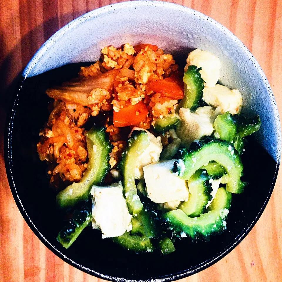 My stamina bowl #vegan スタミナ丼|Leahさん