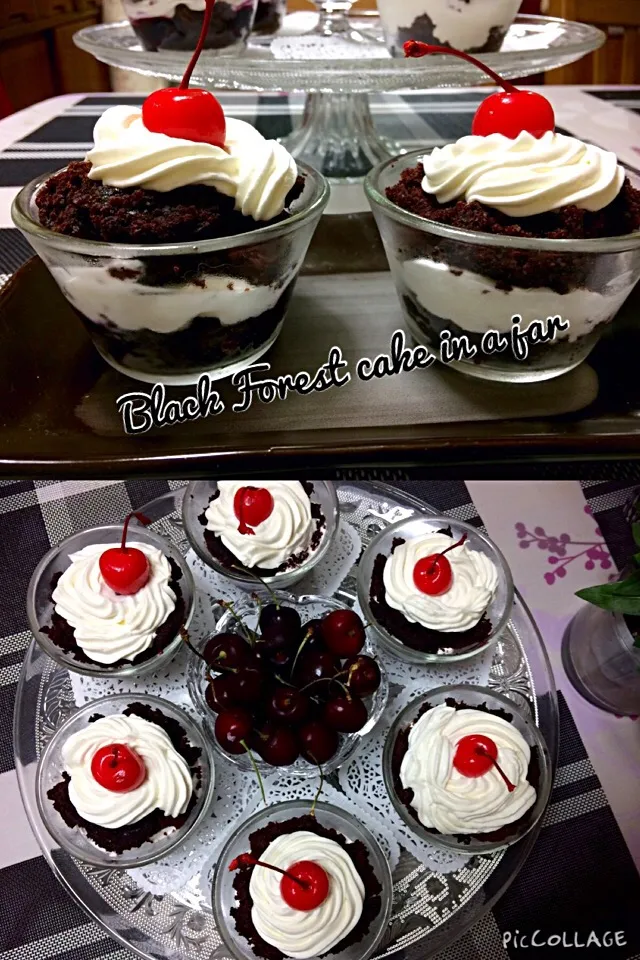 Black Forest cake in a jar|Babyluv Cabrera Ocampoさん