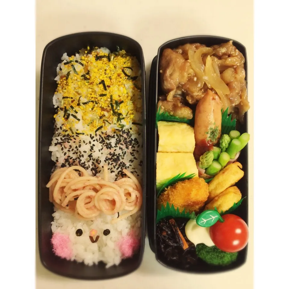 Snapdishの料理写真:旦那さんのお弁当|ゆ◎◯◎☆さん