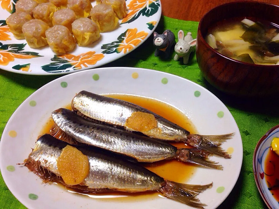 イワシの生姜煮(o'ー'o)|きゃずさん