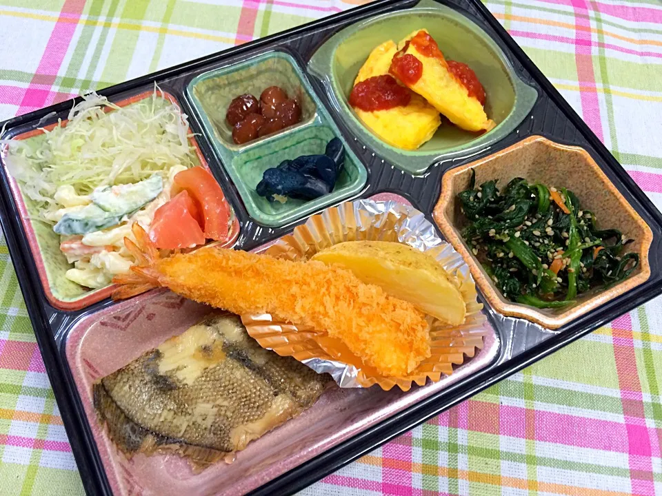 カレイのみぞれ煮 日替わり弁当 豊川市宅配|Naokazu Kuritaさん