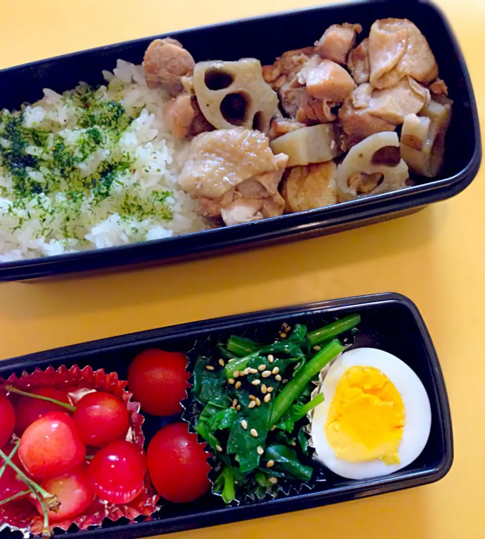 Snapdishの料理写真:中学生男子弁当_20150619|caori ytさん