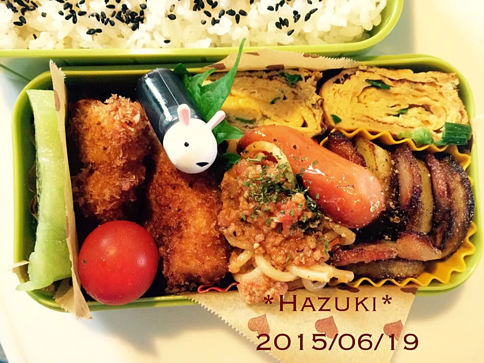 高校生息子弁当|Hazukiさん