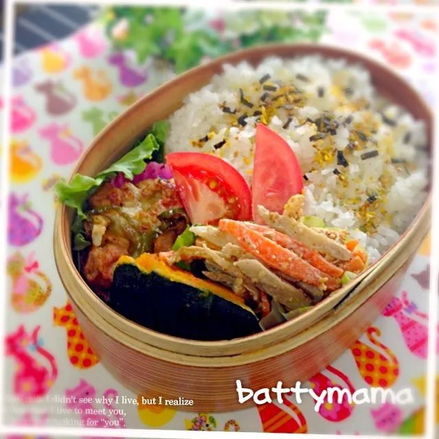 豚肉と野菜のチーズ焼き〜♡battymamaの節約しても美味しいお弁当♡|ばってぃーまま＠♪さん