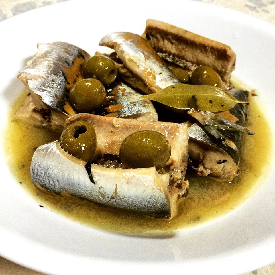 Sanma in olive oil|Trinieさん