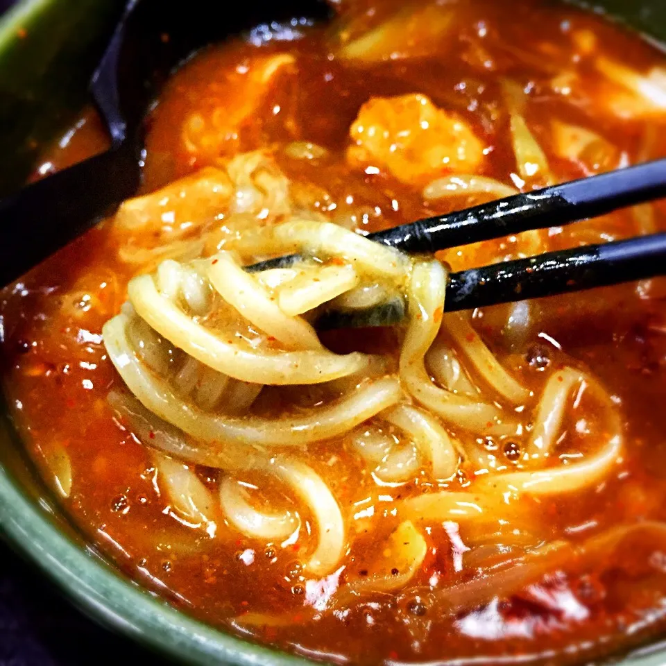 カレーうどんいただきまーす😋|ラー山さん