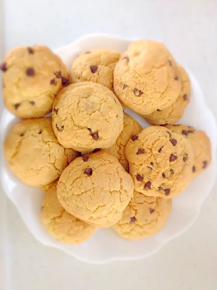 Choco chips cookies|chafoodisloveさん