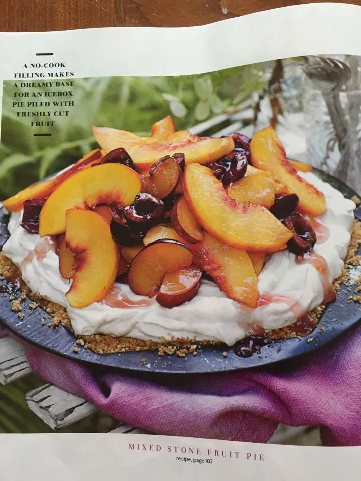 Mixed stone fruit pie|Tammyさん