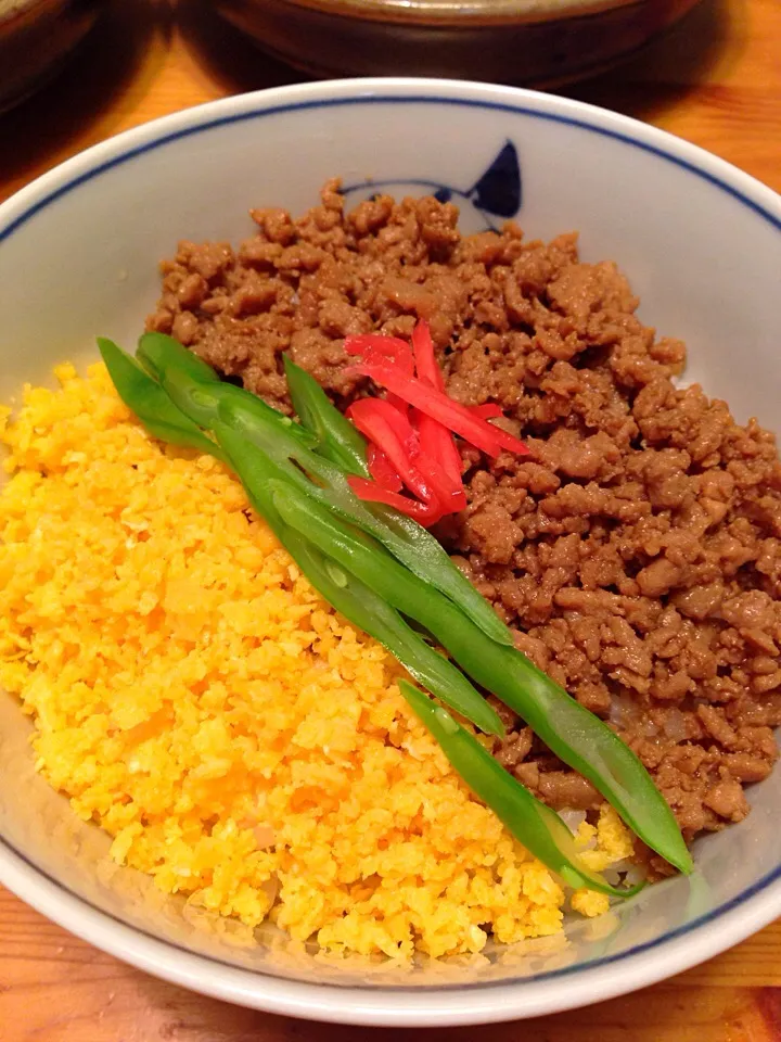 そぼろ丼|あーたんさん