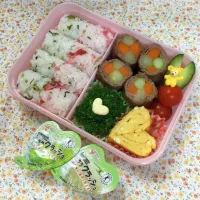 Snapdishの料理写真:中2女子のお弁当|Kunicomさん