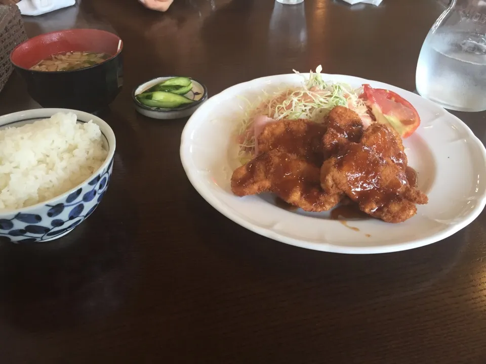 ヘレカツ定食|堀河 史麿さん