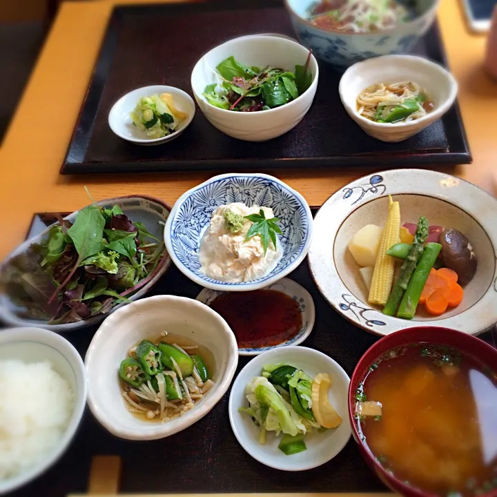 仙台・重庵の野菜御膳|アサヒカリさん