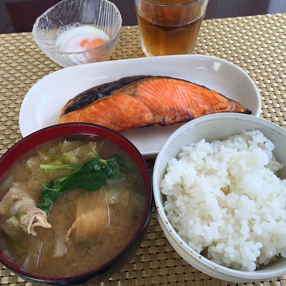 焼鮭ランチ|純さん