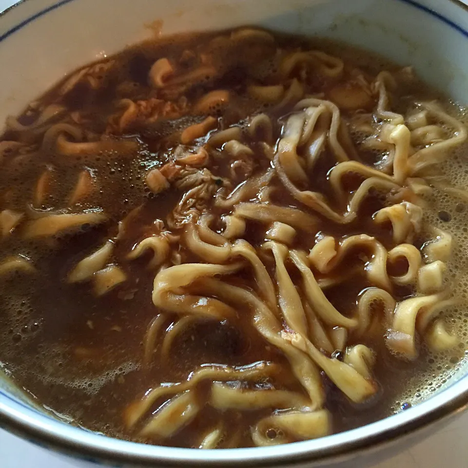 Snapdishの料理写真:味噌煮込みカレーうどん(◍•ڡ•◍)❤|いつみさん